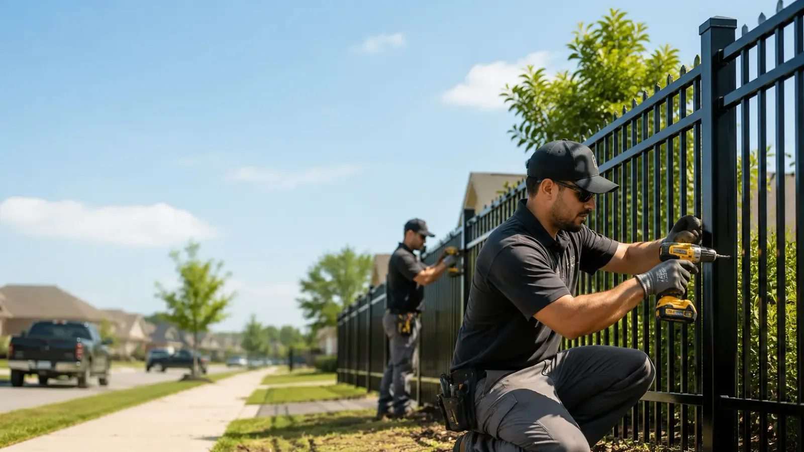 Metal Fence Installation in Rockland, ME